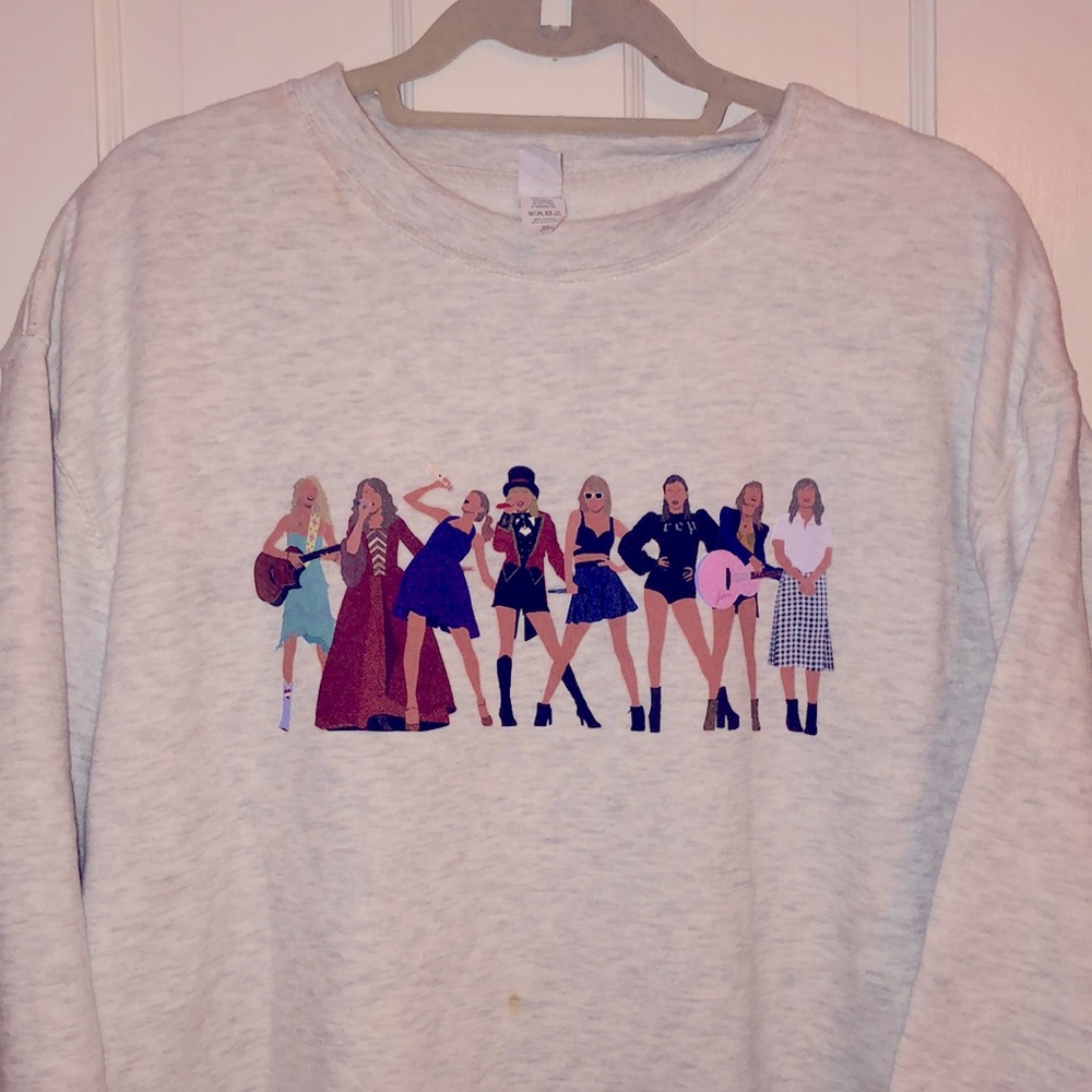 Taylor Swift Eras of Taylor sweatshirt - XL